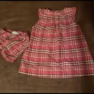 Burberry red check print.